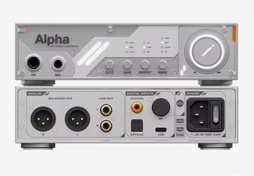 Alpha balanced desktop dac - alpha,