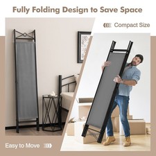 4-Panel Folding Room Divider