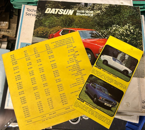 Datsun brochures price - &, list