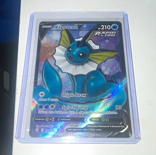 Pokémon tcg vaporeon - pokémon, v