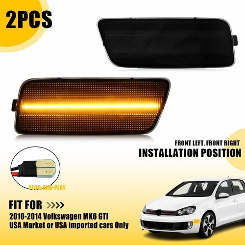 Amber led front side marker - amber,