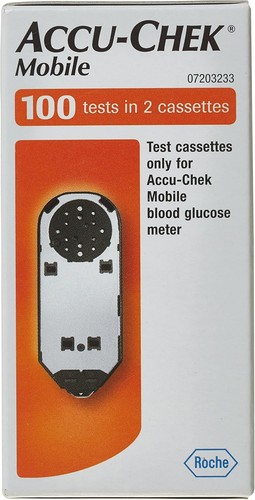 Accu chek mobile test cassette - accu,