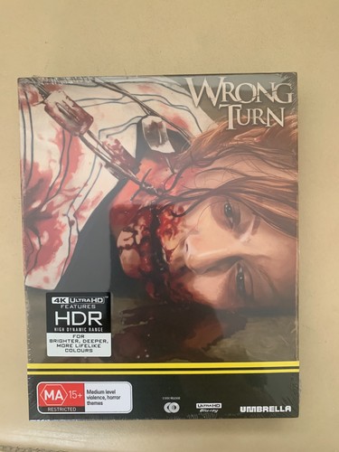 Wrong turn ultra blu ray - hd,