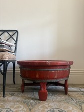 A Chinese Red Lacquer Large