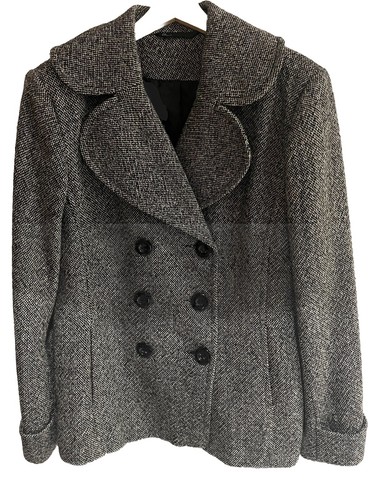 Tweed double breasted ladies - double,