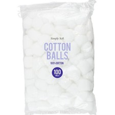 Bulk Cotton Wool Balls - 100% Cotton Soft Absorbent Nail Polish Remover Makeup