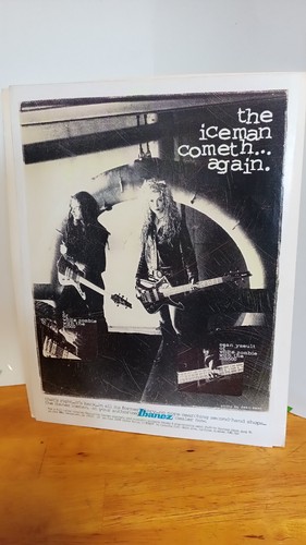 White zombie ibanez iceman - white,