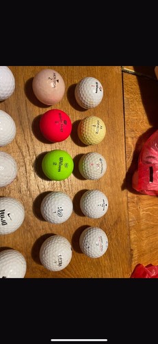 Golf balls varying - balls, of