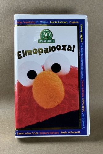 Elmopalooza vhs 1998 - elmopalooza,