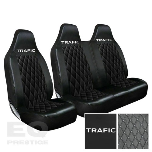 New leather look black - new,