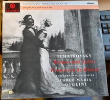 Tchaikovsky Carlo Maria Giulini Philharmonia Orch  Romeo And Juliet SAX 2483