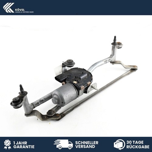 Front wiper motor with tie