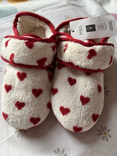 Girls slippers size 12 - m,