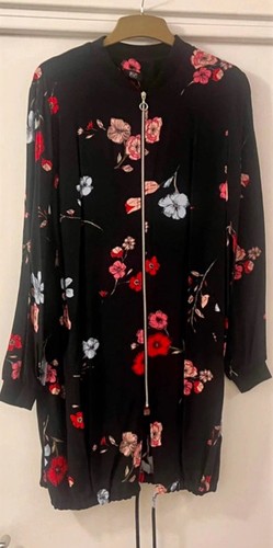 Matalan black floral midi - matalan,