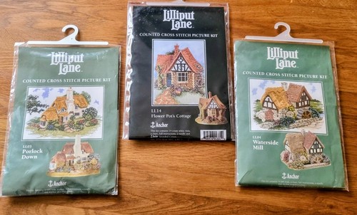 Lilliput lane xstitch kits - lilliput,