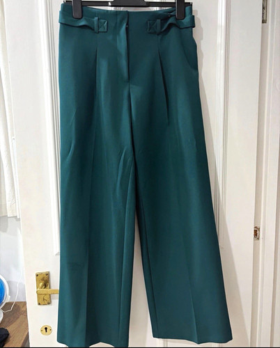 Women green wide - women’s, wide-leg