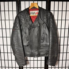 Vintage wolf leathers black - wolf,
