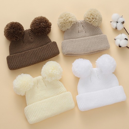Newborn baby pom - baby, hat