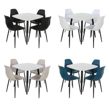 Aspen White Square Table and