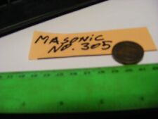 Masonic Token,They Received