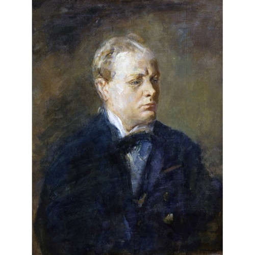 Mcevoy portrait sir - portrait, winston