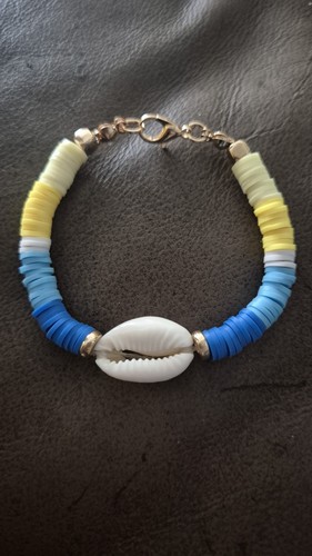 Handmade clay bead - handmade,