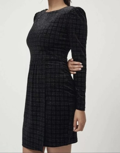 Next glittery tartan dress - next,