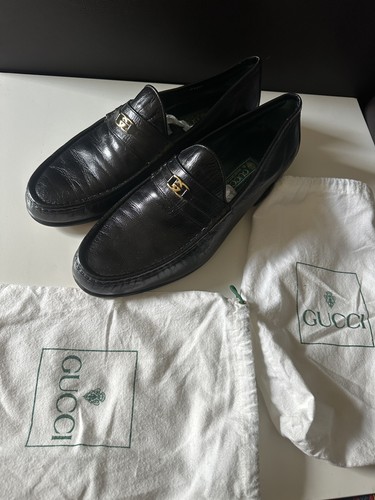 Gucci loafers leather - gucci,