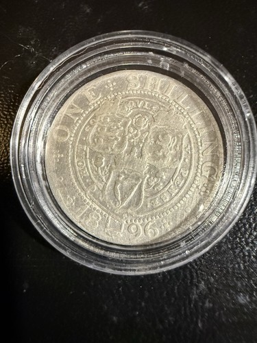 One shilling queen victoria - one,