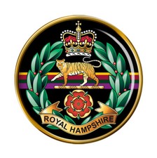 Royal Hampshire Regiment, British Army Pin Badge