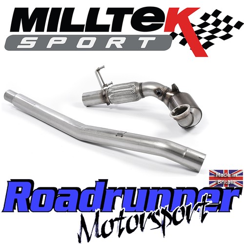 Milltek downpipe race - race, cat
