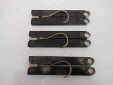 Vintage metal folding coat hangers x3