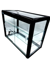 Elegant Black Aluminum Display