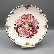 Royal Albert Albertine Roses From The Queen Mother's Favourite Flowers Plate 90s