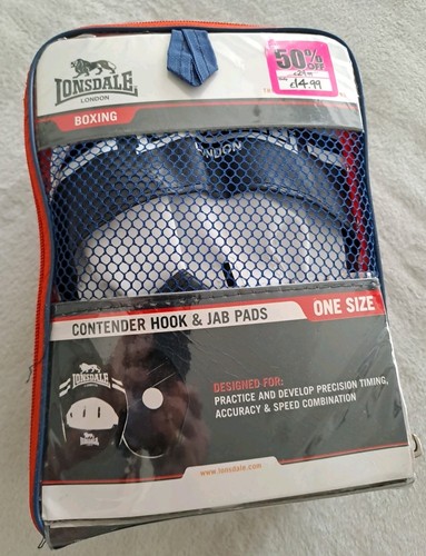 Lonsdale boxing hook jab - boxing,