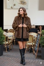 👑 Genuine Mink Coat! The