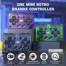 IINE Mini Retro Ananke Controller/ Turbo function Interchangeable joystick D-pad
