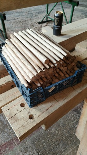 Oak timber frame - timber, pegs