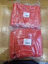 200 Disposable Nonwoven Mob Caps Hair Net Food Catering Kitchen Red  