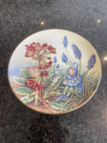 The polyanthus fairy plate - fairy,