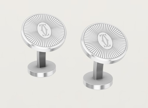 Double cartier cufflinks - double,
