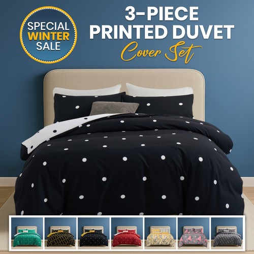 Reversible duvet cover printed - duvet,