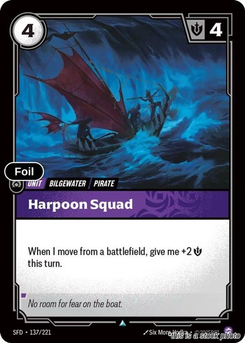 Harpoon squad foil - squad, |