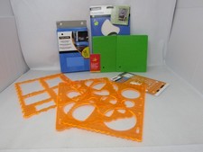 Fiskars Texture Plates & Shape Template Stencils Bundle  MA16