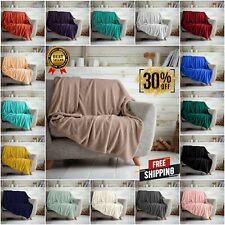 Luxury Popcorn Throw Soft