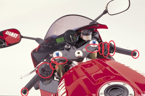 Yamaha yzf 01 handlebars - 98-01,