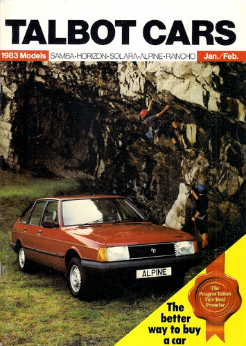 Talbot cars january - talbot, january-february