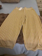 MANGO Womens mustard/gold and