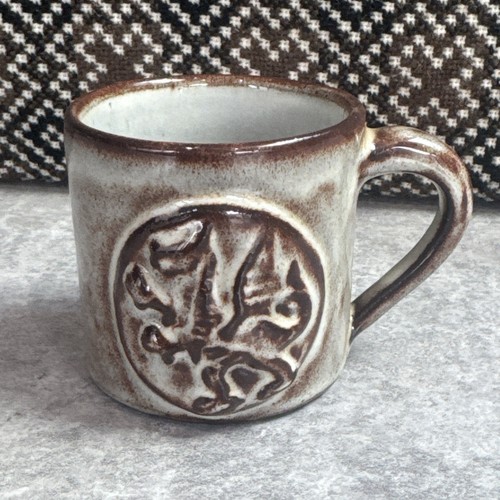 Vintage stoneware welsh dragon - welsh,