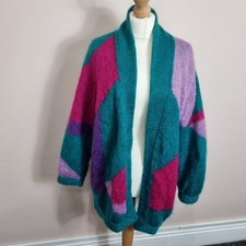 Vintage Mohair Open Cardigan